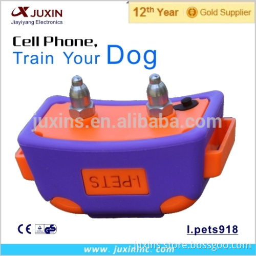 Smart Phone Pet Necklace Vibration Static Shock Remote Dog Collar with Bluetooth Free i.pets App